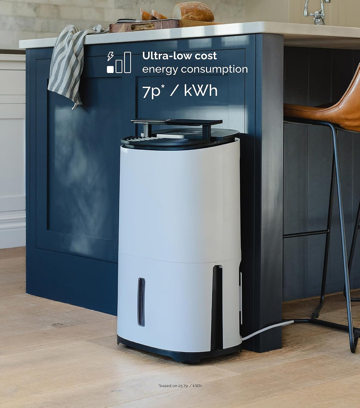 MeacoDry Arete® One 25L Dual Dehumidifier & HEPA Air Purifier- 5x Year Warranty - Controls Humidity & Removes Excess Moisture in Large Houses - Low Energy